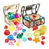Summer-Appropriate Children's Pool And Diving Pool Toys, Diving Game Treasure Chest Toy Set.