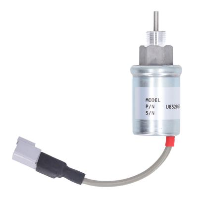 Elektromagnetický ventil pro vypínání paliva Hliníková slitina U85206452 Uzavírací solenoidový ventil pro Perkins HL403C 15