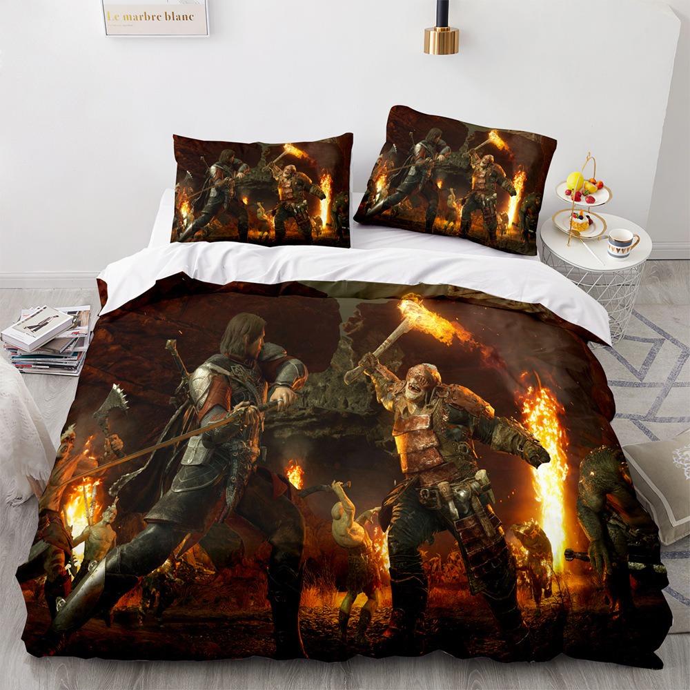Los juegos de cama War Front Edredón Cubrecama Edredón Funda de edredón Funda de almohada Juegos de 2-3 piezas Decoración para dormitorio de niños y adultos