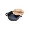 Sugien Nambu Ironware Sukiyaki Gyoza Pot 16cm IH Compatible CA-23