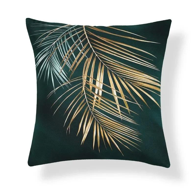 Retro Ethnic Style Art Pattern Light Luxury Gold Bedroom Living Room Sofa Seat Decorative Cushion Cover Geometric Pillowcase