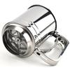 Flour Sifter Ergonomics Uniform Filtration Hand-press Type Non-slip Filter Flour Semi-automatic Flour Sieve Cup Kitchen Gadget