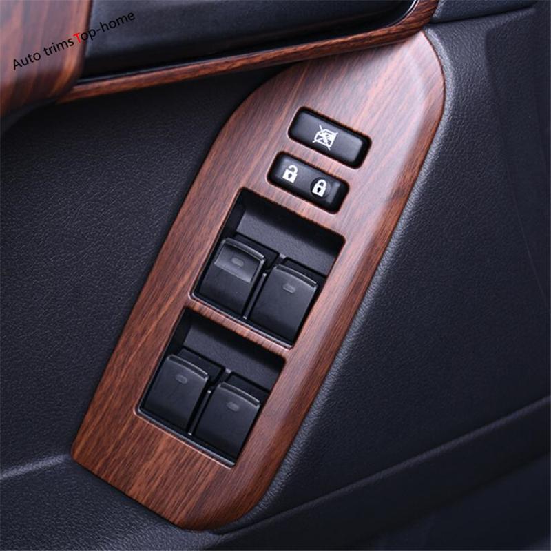 Pannello Decorativo Copertura Trim Pulsante Interruttore Alzacristalli Bracciolo Per Toyota Land Cruiser Prado FJ150 150 2010 - Accessori