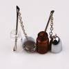 37Mm Pill Box Bottle Holder With Metal Spoon Storage Dispenser Pill Case