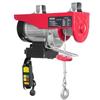 Electric Hoist, 880 Lbs Lifting Capacity, 850W 220V Electric Steel Wire Winch with Wireless Remote Control, 40ft Single Cable Lifting Height & Pure