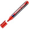 Marker - EDDING - 330 - Chisel Tip - Opaque Red - Permanent