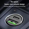 Mini 200W PD QC Pull Ring Fast Charging Car Charger USB C Car Phone Charger Adapter For iPhone 13 12 Xiaomi Samsung Huawei
