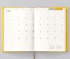 [Starting in April] SUNNY SCHEDULE BOOK monthly 2022 mauve pink