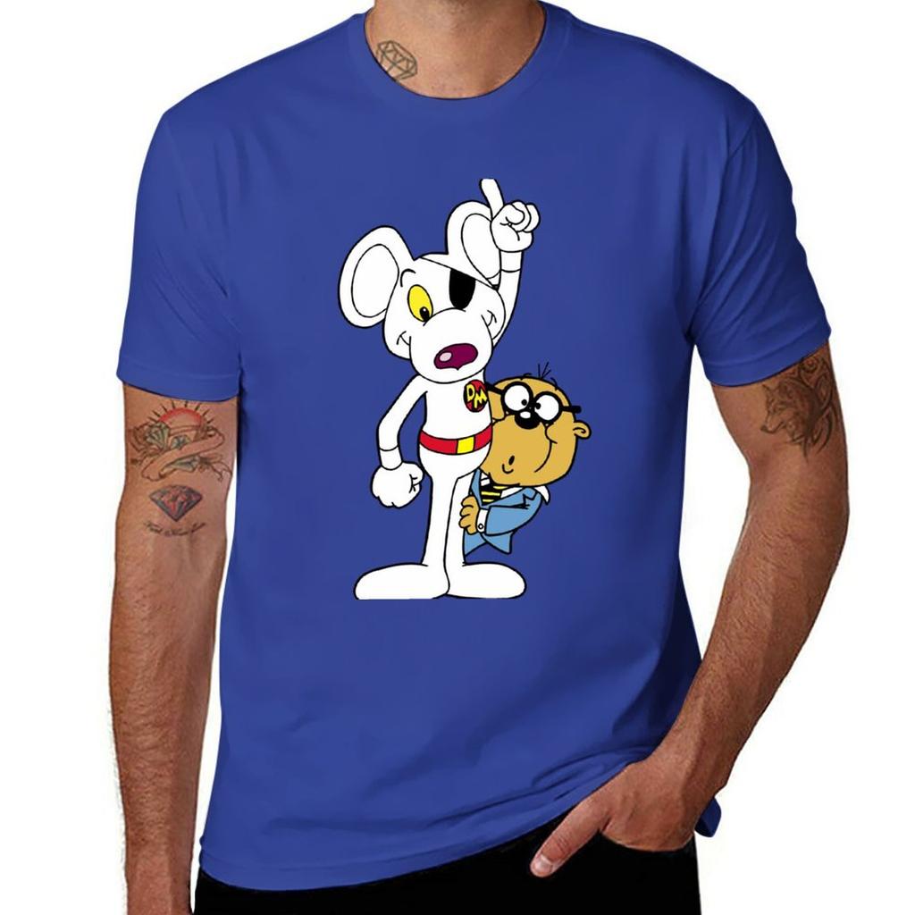 Danger Mouse TShirt plain sports fans mens graphic tshirts anime
