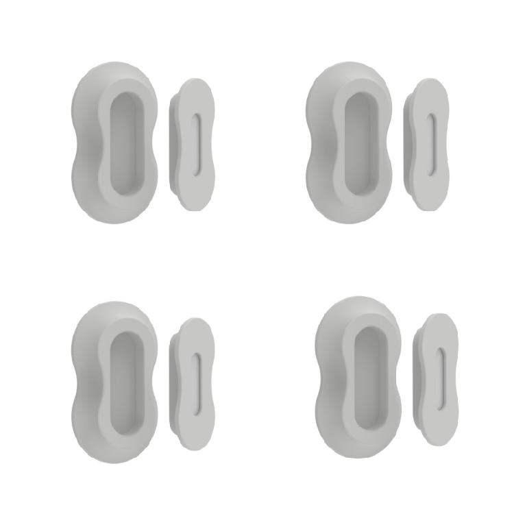 Multifunktionell Magnetisk Fjärrkontrollhållare Silikonklistermärke Anti-fall Skydd Perfekt för Släta Ytor