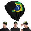 Brazilian Flag Brazil Men Women Adult Beanies Caps Knitting Bonnet Hat Warm Fashion Autumn Winter Outdoor Skullies Hats