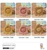 Cute Cheese Mini Electric Desktop Fan: Summer Office & Dorm Stand Charger