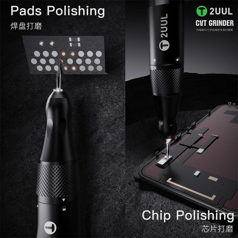 2UUL DA84 CVT Grinder Pen Stepless Speed Control Phone IC Grinding Machine Frame Correction Tools for Electronics Phone Repair