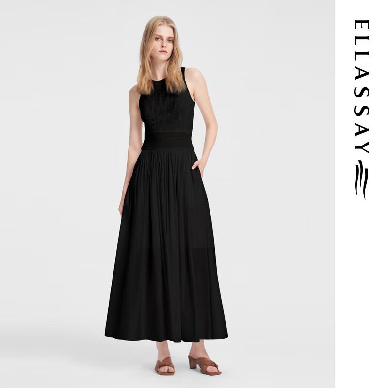 

ELLASSAY Women s Sleeveless A-Line Midi Dress M