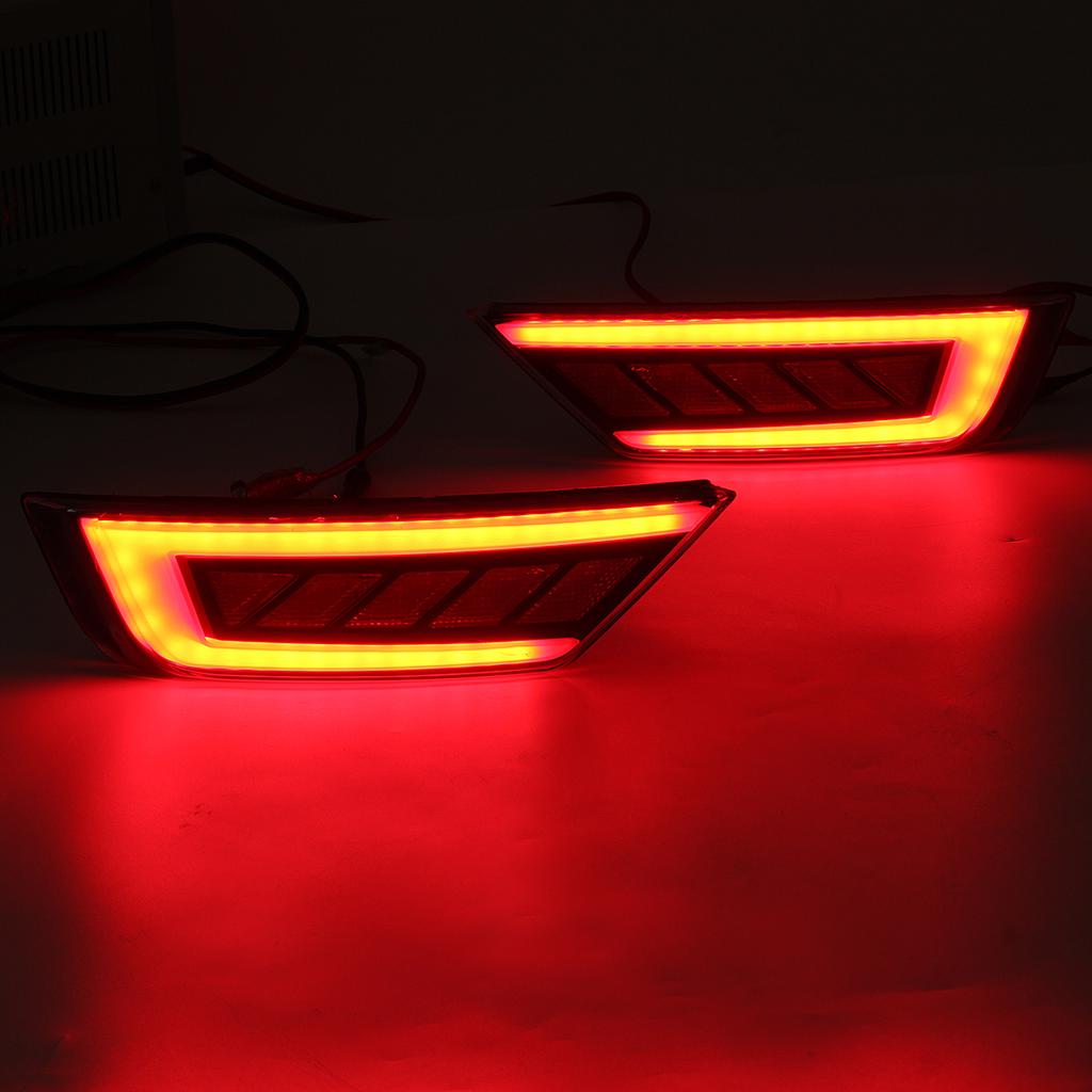 Car Tail Light Modification Accessory Fit for EcoSport 2013-2019 1 Pair of LED Tail Light