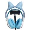 2Pcs Cat Ear For Earphone Gaming Headsets Attachment Stereo Headset Decoration Lightweight Silicone Pendant