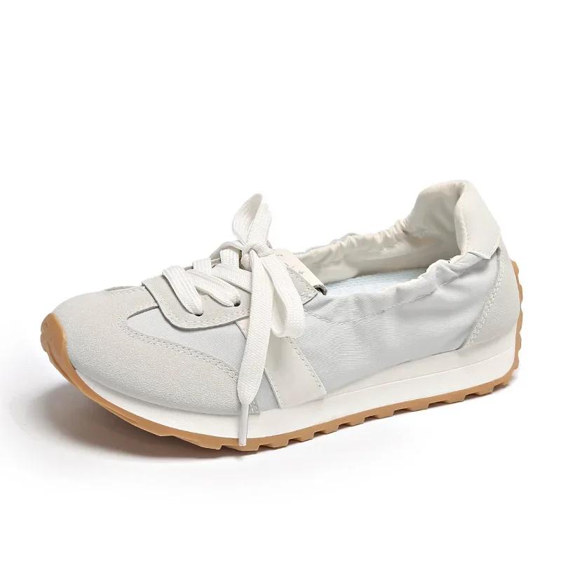 Fashion New Shallow Mouth Casual Sneakers for Women Designer Soft-soled Lightweight Outdoor Sports Women Luxury Shoes