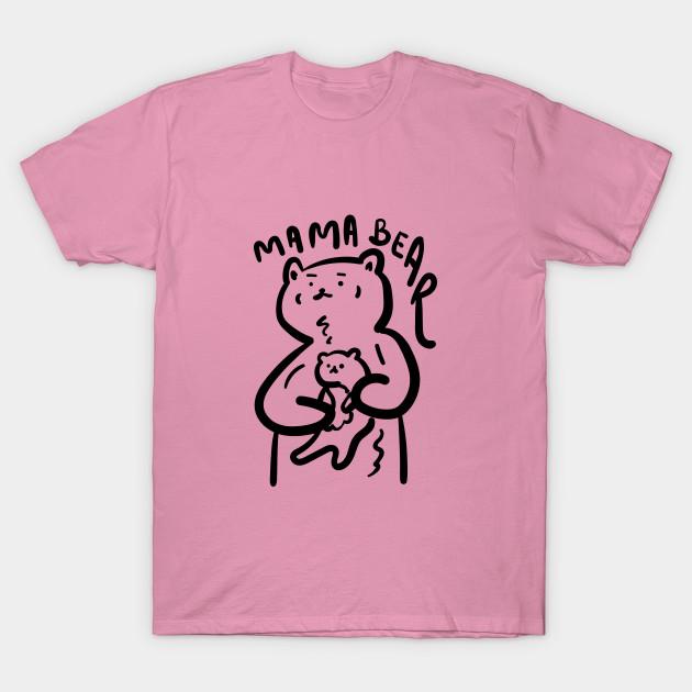 Γυναικείο T-Shirt Mama Bear Harajuku Print Kawaii T-Shirt Καλοκαιρινό Κοντομάνικο Γυναικείο T-Shirt Τοπ Μπλουζάκι