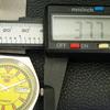 JAPAN 6309A VINTAGE SEIKO 5 AUTOMATIC MENS YELLOW COLOR DIAL WATCH a702721-1