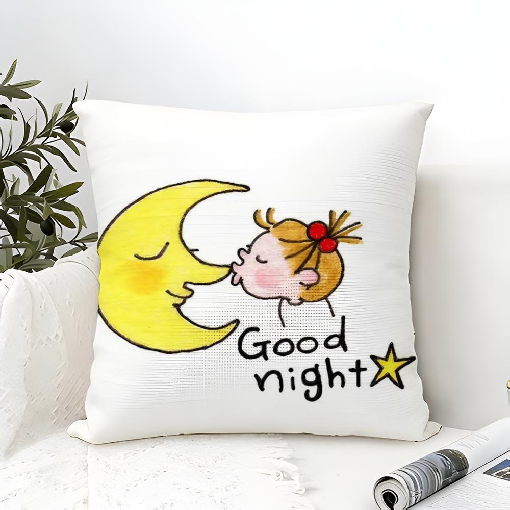 Beautiful Girl Cue CCoco Pillow Case linen pillow case sofa home decor cushion cover cushion cove