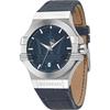 Potenza Blue Leather Men's Quartz Watch with Date R8851108015