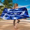 Aj Auxerre Football Club Beach Towel Microfiber Beach Towel, Lightweight and Quick-Dry, for Summer Travel, Swimming Pool Fan Birthday Gift