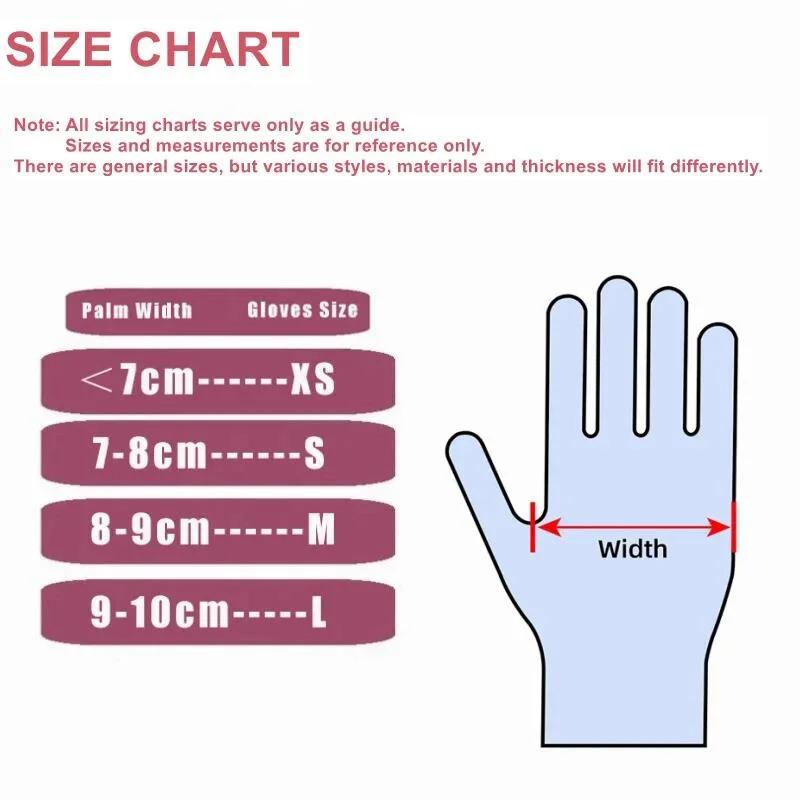 100PCS Pink Nitrile Gloves Disposable Kitchen Gloves for Household Cleaning Beauty Salon Hair Dye Esthetician Gloves Powder Free