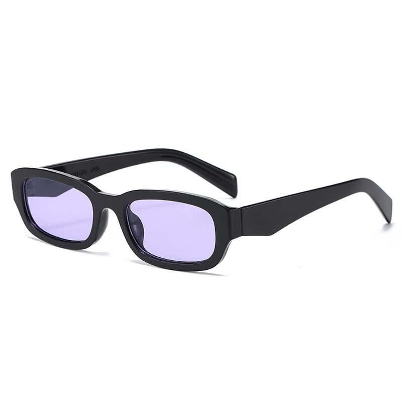Korean Square Full Frame Street Photography Sunglasses for Men and Women Fashion Trendy Simple UV Resistant Outdoor Sunscreen Sunshade Eyewear