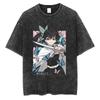 Demon Slayer Anime Manga T-shirt Shirt Undershirt Undershirt Cotton Black