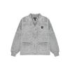 Pile Fur Cardigan Asia Sizing 'Grey' Men's 10024057-A04