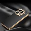 PU Leather Texture Lichee Pattern Plating Shockproof Cover For Oppo Find X9 X9Pro Lens Protection Case Soft Frame Bumper Shell