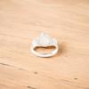 Rainbow Moonstone Gemstone 925 Sterling Silver Handmade Jewelry White Stone Ring RR-59-28