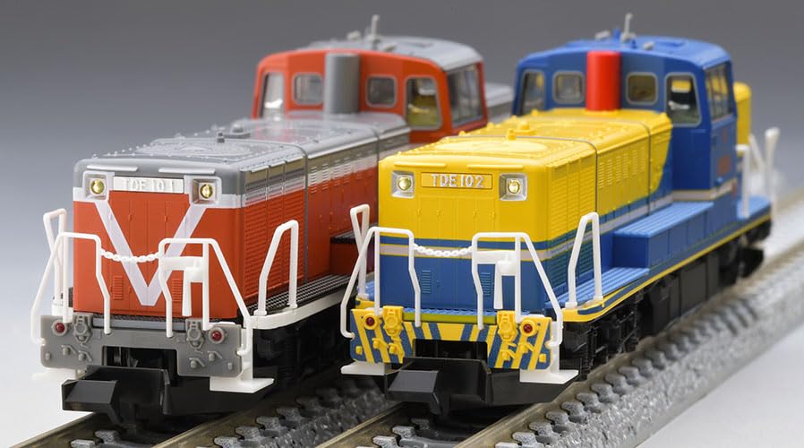 TOMIX N Gauge Tarumi Railway TDE10 Type 1 2 Set 98145 Railway Model Diesel Locomotive &