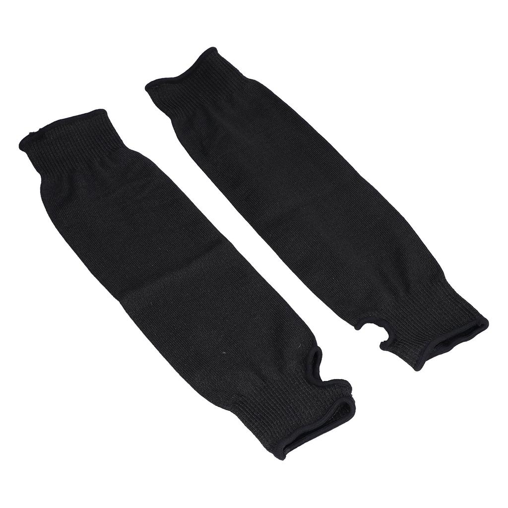 Black Cut Resistant Arm Sleeves Level 5 Protection Wear Resistant Arm Guard for Working