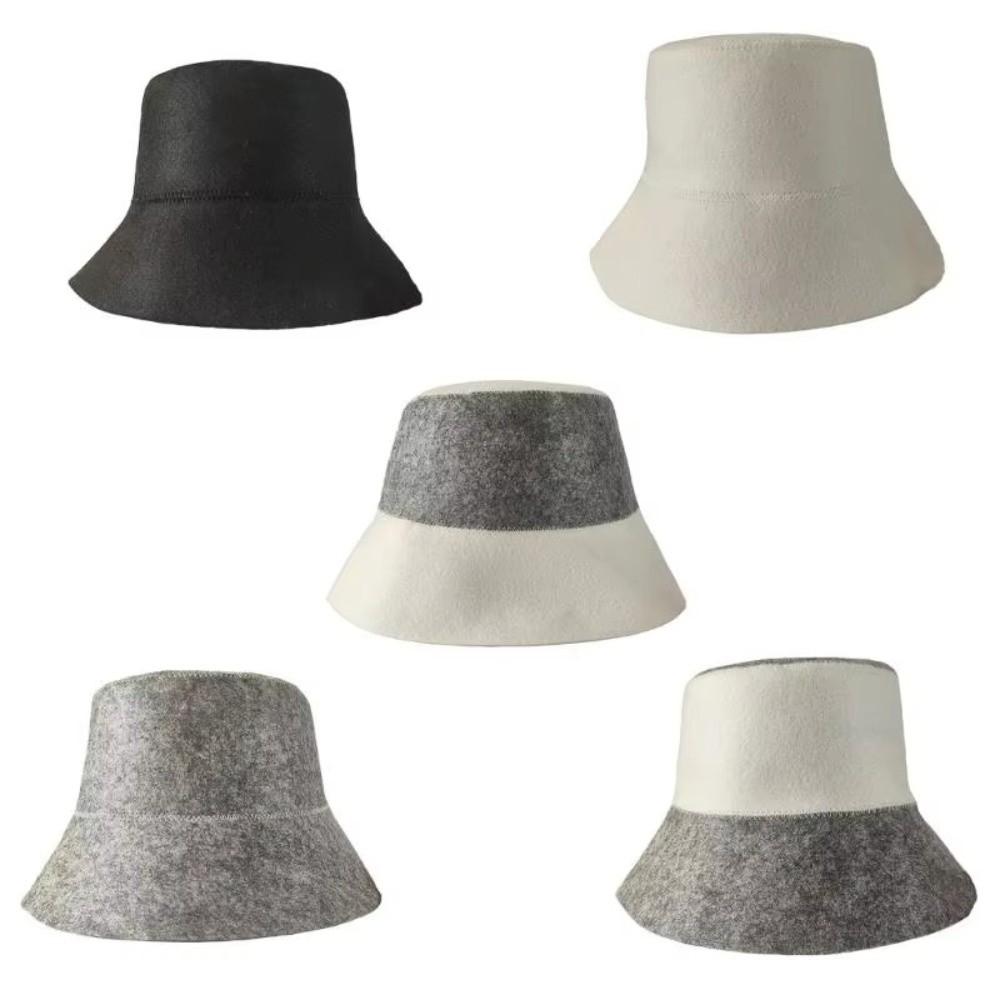 Felt Felt Sauna Cap Good Water Absorption Heat Protective Cap Fashion Sauna Hat  Bath Spa