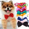 Pet Dog Cat Necklace Adjustable Strap for Cat Collar Dogs Accessories Pet Dog Bow Tie Puppy Bow Ties Dog Pet Supplies