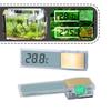 3D LCD Digital Aquarium Thermometer Fish Tank Measuring Device Accurate Durable Temperature Fish Turtle Temp Meter Decoration