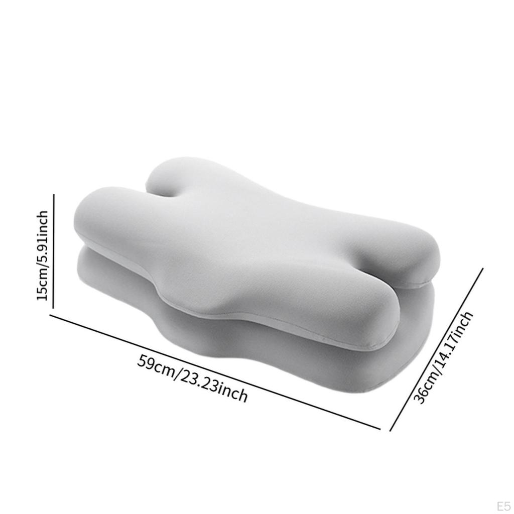 Cervical Neck Pillow Adjustable Cozy Comfortable Soft Lightweight for and Shoulder Side