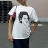 Koszulka Winona Ryder Amerykański Styl Uliczny Wygodna Graficzna Y2K Vintage Rozmiar Nowe Kolekcje WiosnaLato