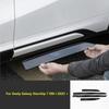 For Geely Galaxy Starship 7 EM-i 2025 + Door Side Skirt Edge Body Car Styling Protector Decoration Accessories Exterior Sticker