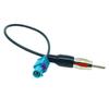 Universal Fakra To DIN Car Stereo Radio Aerial Adaptor Mast Antenna Adapter