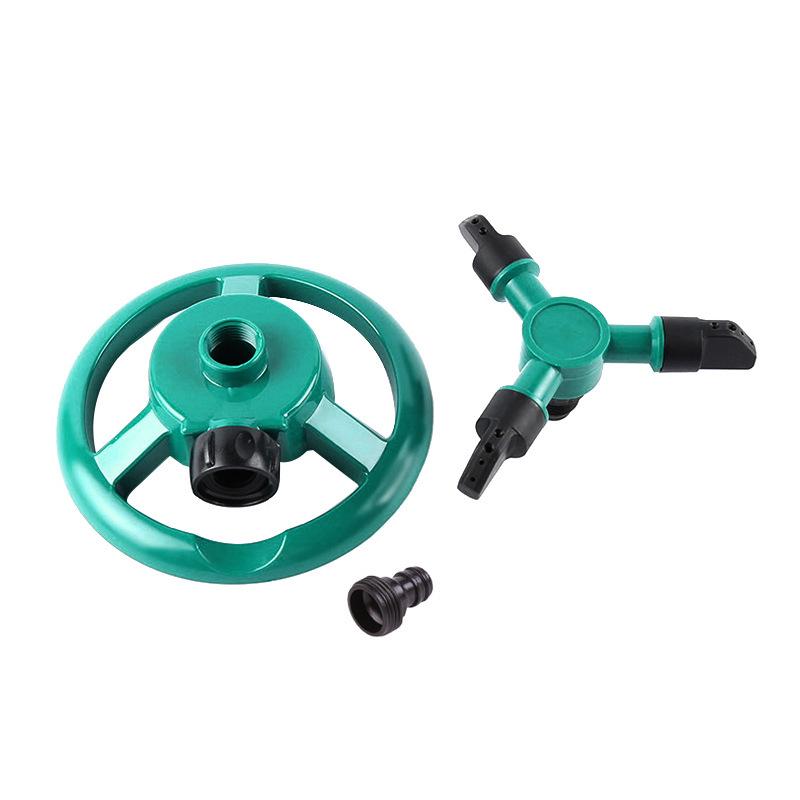 360° Rotating Garden Sprinkler - Automatic Watering for Lawns, Vegetables, & Cooling