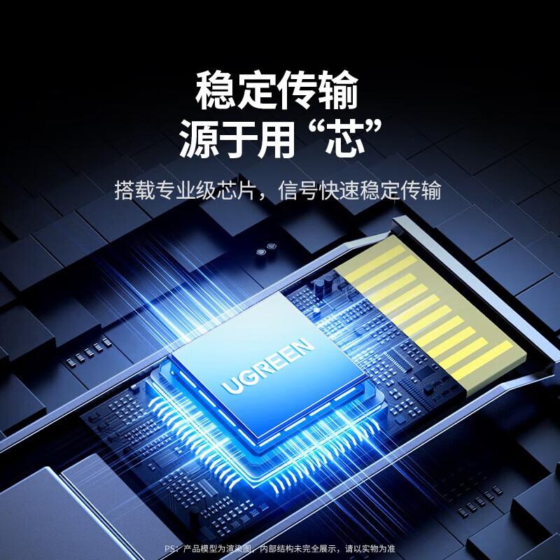 

UGREEN 10G SFP+ LC Multi-Mode Fiber Optic Transceiver Module