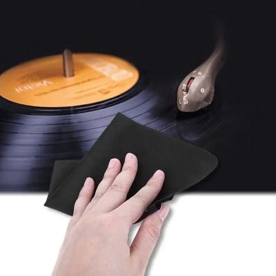 5 kusů/sáček Antistatická utěrka Mikrovlákno Utěrka na čištění desek Odstraňovač vláken pro LP Vinylový gramofon Podložky pro přehrávače