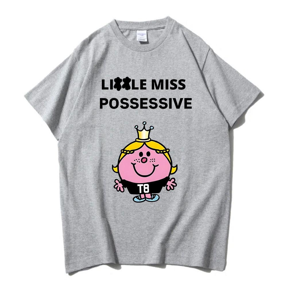 Tate McRae Singer Graphic Tshirts Miss Possessive World Tour 2025 Tee Cotton High Quality Male T Shirt Unisex Streetwear Men Top