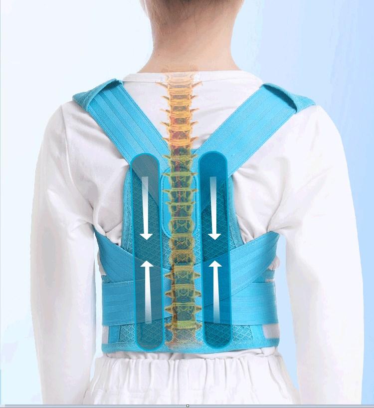 Oem Children Back Posture Corrector Adjustable Back Support Belt Orthopedic Corset For Kids Spine Back Lumbar Shoulder Braces