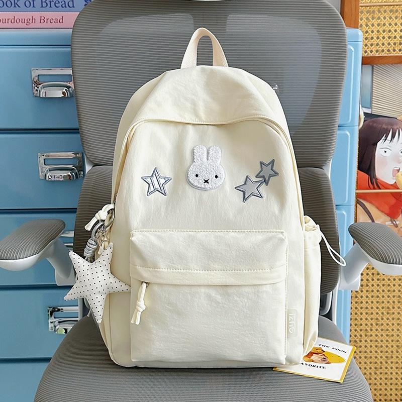 Schoolbag1011 Middle and High School Students Ins Backpack Large Capacity High Value Travel Backpack Cartoon Cute Student Schoolbag