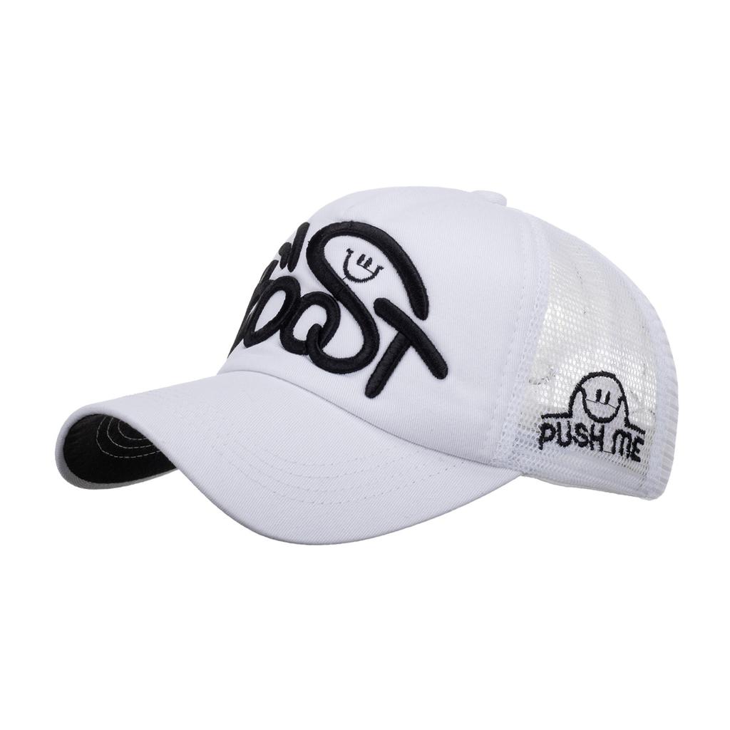 OOS Embroidered Baseball Net Cap Cap Outdoor Visor
