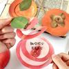 3D Fruit Shaped Greeting Card Foldable Festival Greeting Card Birthday Gift Postcards  Festival