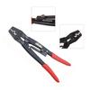 Wire Cutter Ratchet Pliers Insulated Hand Tool Plier AWG6-16 Capacity 1.25-16mm2